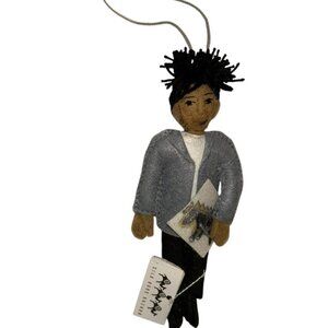Silk Road Bazaar HAND MADE artisan Kyrgyzstan jean Michel Basquiat ornament wool